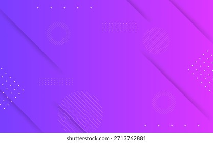 Fundo abstrato com formas diagonais roxas e padrão de textura pontilhada.
