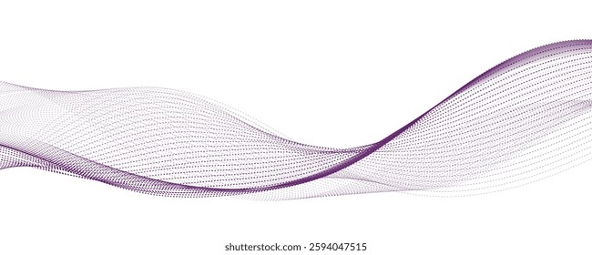 abstract background with purple dotted lines