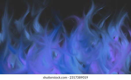 ABSTRACT Background, Purple fire with a black background