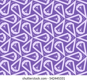 Abstract background. Purple geometric seamless pattern in modern stylish. Vector seamless pattern