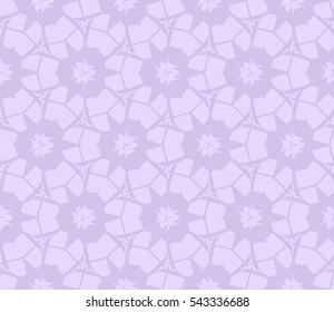 Abstract background. Purple geometric seamless pattern in modern stylish. Vector seamless pattern