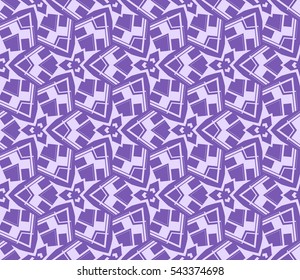 Abstract background. Purple geometric seamless pattern in modern stylish. Vector seamless pattern