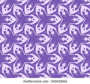 Abstract background. Purple geometric seamless pattern in modern stylish. Vector seamless pattern