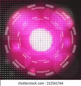 Abstract Background purple Glowing Circle