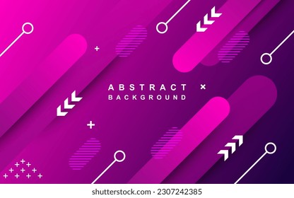 fondo abstracto, formas geométricas de gradación púrpura