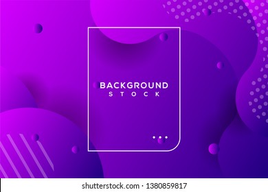 abstract background with purple gradient. curvy, wavy, fluid, flowing, irregular shapes. suitable for background, landing page, wallpaper, home screen, theme. vector eps 10