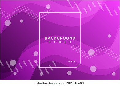 abstract background with purple gradient. curvy, wavy, fluid, flowing, irregular shapes. suitable for background, landing page, wallpaper, home screen, theme. vector eps 10
