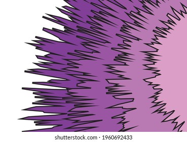 Abstract background with purple gradient jagged pattern