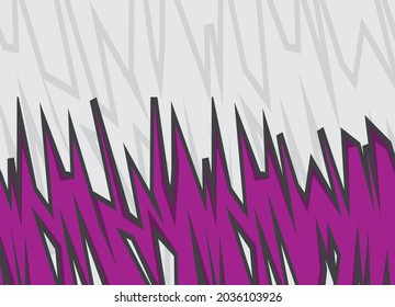 Fondo abstracto con un patrón de zigzag incipiente