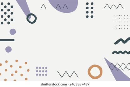 Abstract Background Purple. Abstract modern coloured shapes, line arts background design.