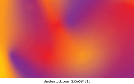 Abstract background, purple and orange mesh gradient, pattern for you presentation, vector design wallpaper