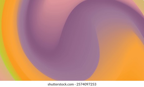 Abstract background purple orange modern geometric shape