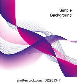 abstract background with purple and pink line simple background vector