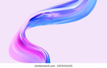 Abstract background with purple and pink wave. Vector illustration