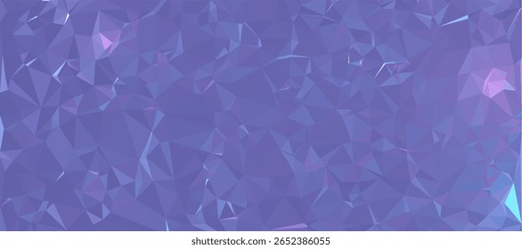 Fundo abstrato Padrão de polígono roxo forma de triângulo de baixo poli, fundo geométrico com design de fundo de baixo poli. 