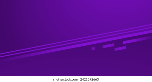 Abstract background purple speed with technology concept for template, poster, wallpaper, flyer design. Vector illustration