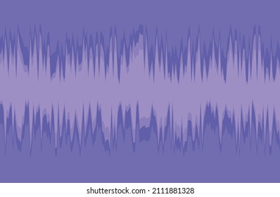 Abstract background with purple spikes and jagged line pattern