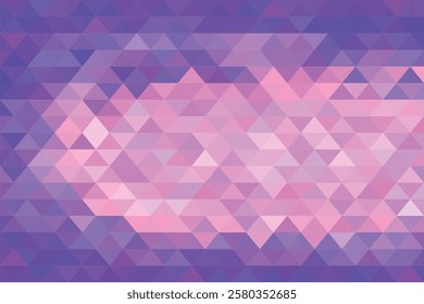 Abstract background purple triangle vetor