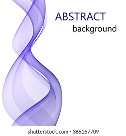 Abstract background with purple wave