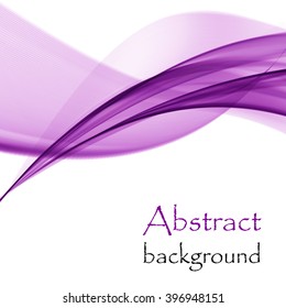 Abstract Background With Purple Wave