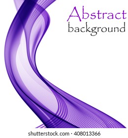 Abstract background purple with wave