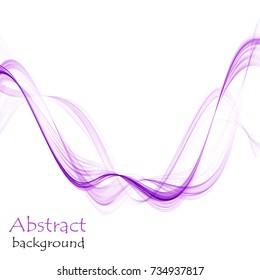 Abstract Background With Purple Wave