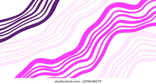 Abstrakter Hintergrund mit violetten Wellen. 10 EPS