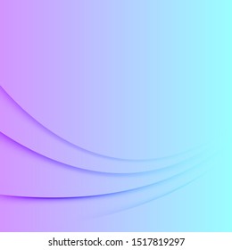 Abstract background with purple waves. Wave lines shape in purple color background. Art design for your design project.