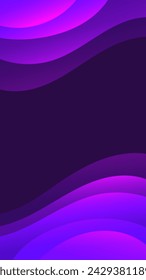 Abstract background purple with wavy lines and gradients is a versatile asset suitable for various design projects such as websites, presentations, print materials, social media posts 