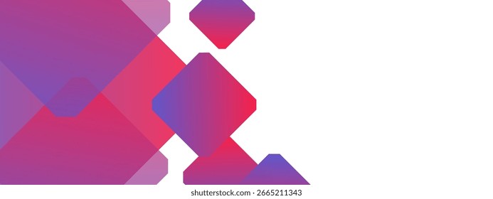 Abstrakter Hintergrund violett-weißer Farbverlauf 