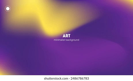Abstract background in purple and yellow combination. Smooth transitions of sparkling colors. Gradient