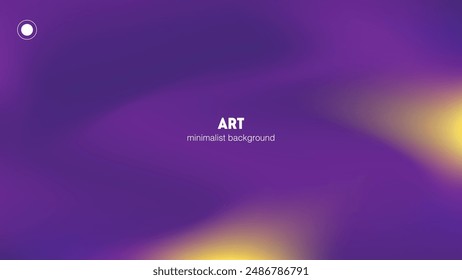 Abstract background in purple and yellow combination. Smooth transitions of sparkling colors. Gradient