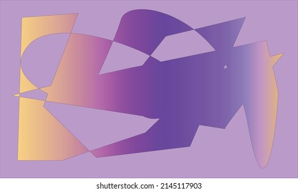 abstract background with purple, yellow and orange colors