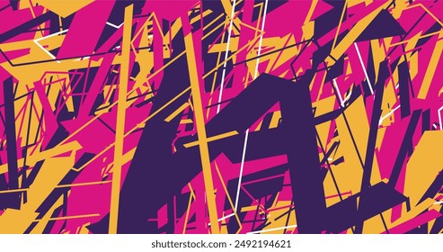 abstract background with purple yellow pink colors