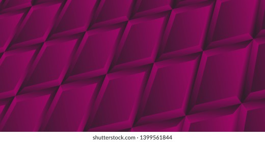 Abstract background. Background of quadrangles. Geometric shapes. Business card. Banner. Faceted panels. Vector graphics