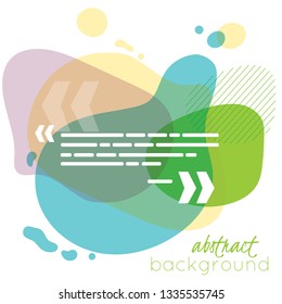Abstract background with quote text symbol