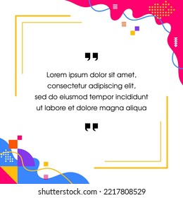 Abstract Background for Quotes Design