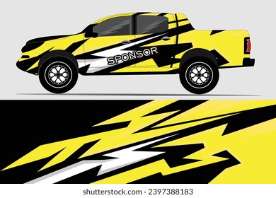 Abstract background racing car wrap graphics for vinyl wraps and stickers, trucks, buses many more