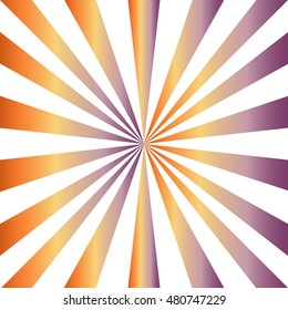 Abstract background with radial stripes