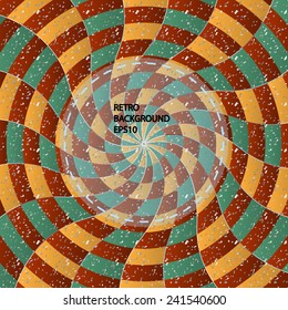 Abstract background of radial stripes - eps10 vector