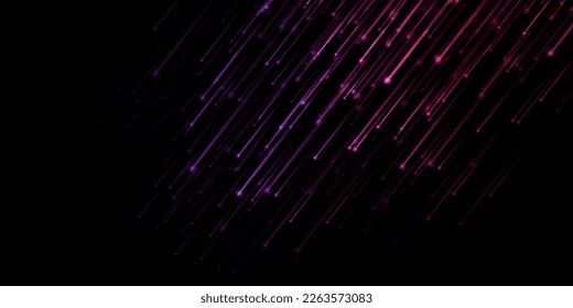 Abstract background with rain particles. Light lines. Beautiful background.