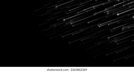 Abstract background with rain particles. Light lines. Beautiful background.