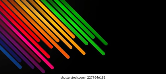 abstract background with rainbow color. v ector illustration