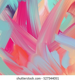 abstract background with rainbow colored oil stains; artistic texture with brushstrokes; birthday or wedding design background with a place for text; scalable vector graphic