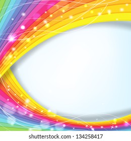 abstract background with rainbow colors