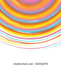 Abstract background, rainbow colors, poster design template, vector illustration