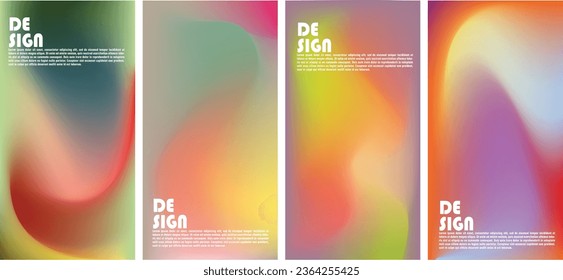 Fondo abstracto con colores arcoiris que se pueden utilizar en cada diseño que se haga