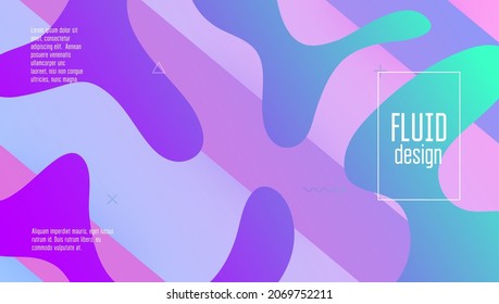 Abstract Background. Rainbow Design. Geometric Concept. Wavy Digital Flyer. Cool Landing Page. Pink Hipster Cover. Plastic Frame. Multicolor Backdrop. Lilac Abstract Background