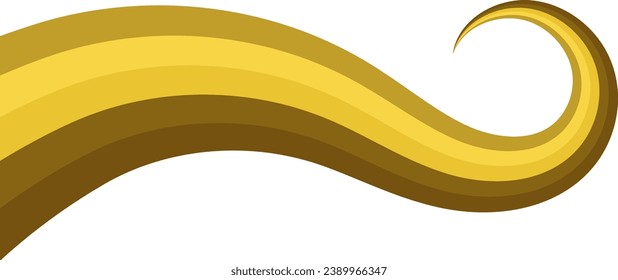 Abstract background of rainbow groovy Wavy Line design in 1970s Hippie Retro style. Vector pattern ready to use for cloth, textile, wrap and other.