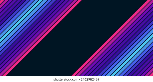 Abstract background of rainbow groovy Wavy Line design in 1970s Hippie Retro style. Vector pattern ready to use for cloth, textile, wrap and other.